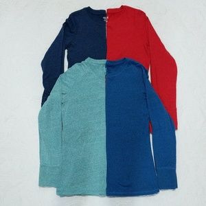 (Lot of 4) Mossimo long-sleeve crewneck shirts